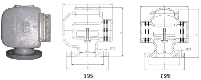 船用D、DS浮筒式油艙空氣管頭CB/T3594-94