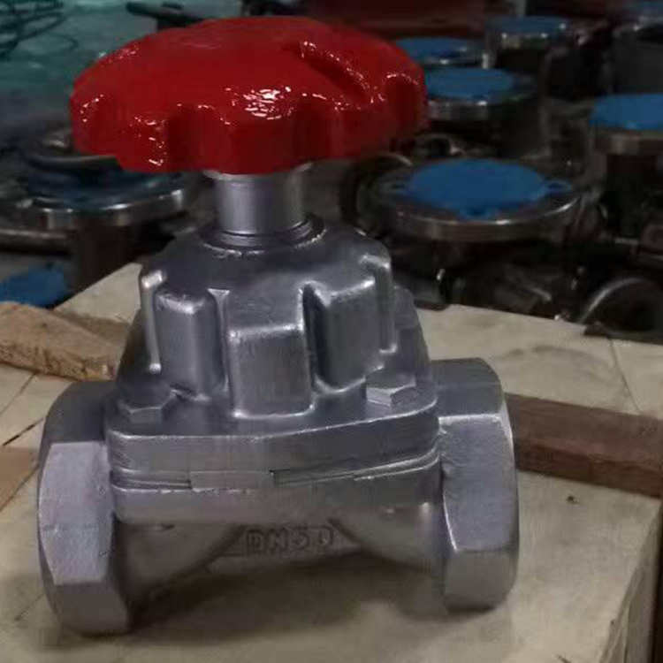 內(nèi)螺紋隔膜閥實(shí)物圖2 內(nèi)螺紋隔膜閥實(shí)物圖