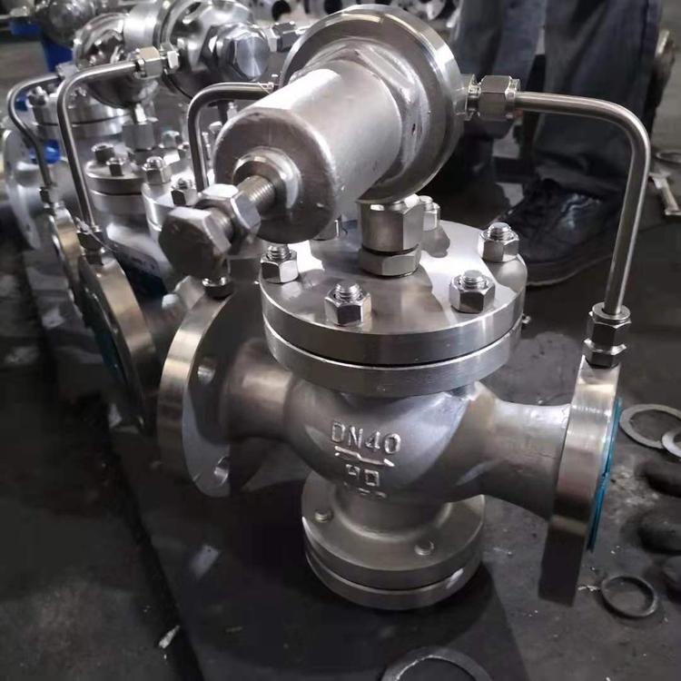 高壓天然氣減壓閥YK43F實(shí)物圖2 高壓天然氣減壓閥YK43F實(shí)物圖